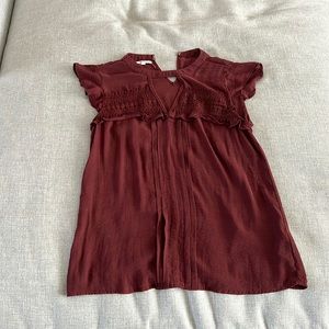 Cherry Maurice’s size medium new without tags blouse